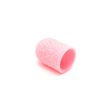 Pedicure abrasive caps, 10*15 mm, #120, pink 1 pc.