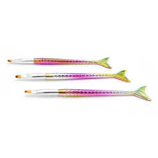 Brush set for gel 3 PCs, fish