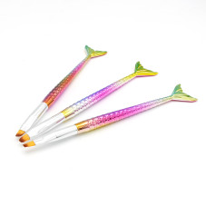 Brush set for gel 3 PCs, fish