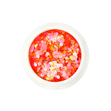 Nail decor, kamifubuki, mix colors, 6 colors