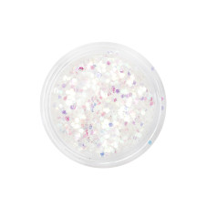 Nail decor, small hexagons, 12 colors