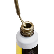 Гель-краска с тонкой кистью METALLIC GEL, зеркальный эффект, Global Fashion, Gold, 10 мл Гель-краска с тонкой кистью METALLIC GEL, зеркальный эффект, Global Fashion, Gold, 10 мл
