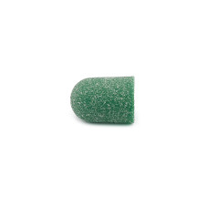 Pedicure abrasive caps, 10*15 mm, #120, green 1 pc.