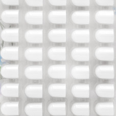 Pedicure abrasive caps, 13*19 mm, #150, white 1 pc.