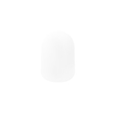 Pedicure abrasive caps, 13*19 mm, #150, white 1 pc.