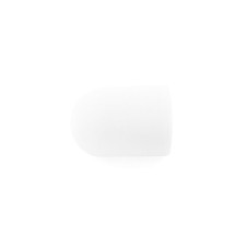 Pedicure abrasive caps, 13*19 mm, #150, white 1 pc.
