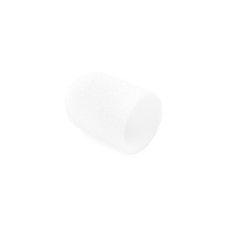 Pedicure abrasive caps, 13*19 mm, #150, white 1 pc.