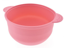 Silicone cup for wax melter, volume 400 ml, color pink