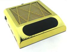 Manicure hood (vacuum cleaner) with filter, 80W, gold BQ-858-8