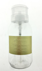 Dispenser pump - 300 ml, with gold strip, Nails Studio