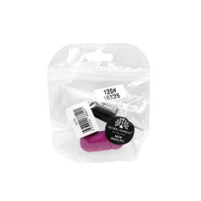 Set suport si 3 bucati smirghel rezerva freza electrica unghii, 16*25mm, lilac, granulatie 120