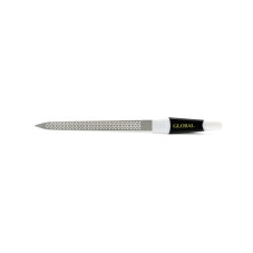 Pila metalica pentru unghii G-85, Global Fashion, alba/neagra