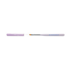 Pensula unghii cu varf diagonal, pentru aplicare gel UV, GF-16-6, Nr. 6, violeta