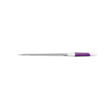 Pila metalica pentru unghii G-85, Global Fashion, violet/alb
