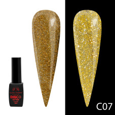 Disco Gel Polish, Global Fashion, reflectorizant, 8 ml C07