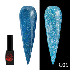 Disco Gel Polish, Global Fashion, Reflectiv, 8 ml C09