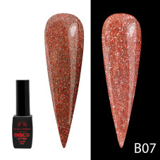 Гель лак Disco Gel Polish, Global Fashion, светоотражающий, 8 мл B07