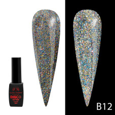 Disco Gel Polish, Global Fashion, reflective, 8 ml B12