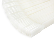 Tipsuri patrate pentru exersat cu inel set 50 - Milk