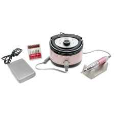 Mașină de manichiură și pedichiură 35000 rpm 65W, ZS-606-pink