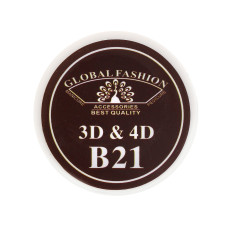 Gel 4D Global Fashion modeling, dark brown 7G