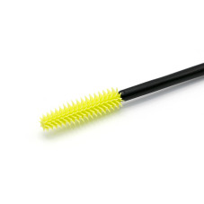 Set de 50 periuțe pentru extensii de gene, verde/negru