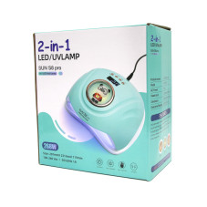 Лампа Led/uv SUN S8 pro, белая, 268W