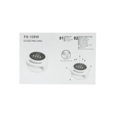 Лампа для ногтей Led/uv 108W с дисплеем, SUN F9 Лампа для ногтей Led/uv 108W с дисплеем, SUN F9