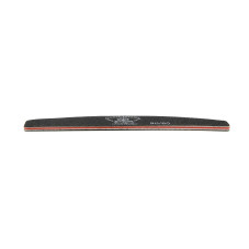 Pila unghii G11 Global Fashion, semiluna, neagra, granulatie 80/80