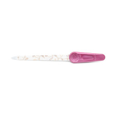 Pila metalica pentru unghii G-85, Global Fashion, culoare roz