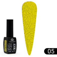 CRACK cracking gel polish, craquelure effect, 8 ml, No.05