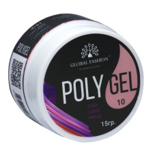 Polygel Global Fashion, 15ml, #10