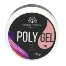 Polygel Global Fashion, 15ml, #10