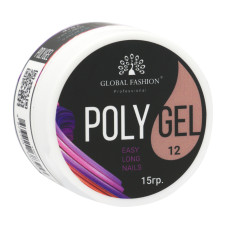 Polygel Global Fashion, 15ml, #12