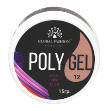 Polygel Global Fashion, 15ml, #12