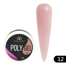 Polygel Global Fashion, 15ml, #12