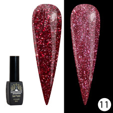 Гель лак Disco Gel Shine Spectrum, Global Fashion, светоотражающий, 8 мл 11