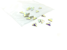 Nail decor, chameleon triangles (20 pcs)