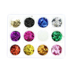 Decorative nails (diamonds), Global Fashion, 12 colors