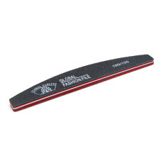 Pila pentru unghii Global Fashion, neagra, granulatie 100/100