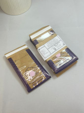 Крафт пакеты коричневые с окошком для стерилизации и хранения, 60х100 мм (100 шт./упак.)