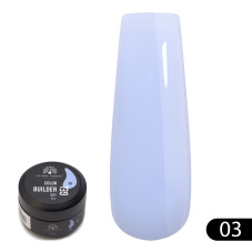 Gel pentru modelarea unghiilor 15 g, Color Builder Gel, 03-Sky