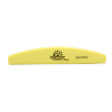 Pila buffer pentru unghii, granulatie 220/240, culoare galbena