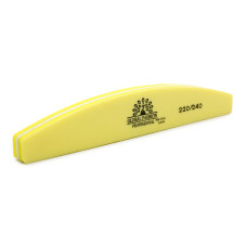 Pila buffer pentru unghii, granulatie 220/240, culoare galbena