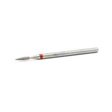 Diamond cuticle bit, flame, red notch 243/014R