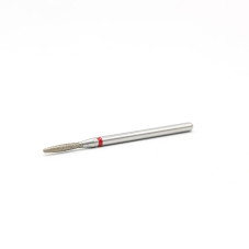 Diamond cuticle nozzle, blunt-nose flame, red notch 244/018R