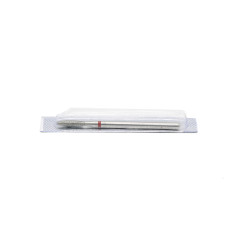 Diamond cuticle nozzle, blunt-nose flame, red notch 244/023R