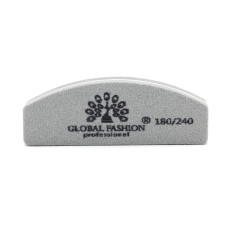 Nail file Global Fashion 180/240 (gray)