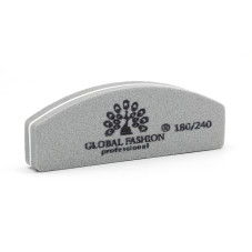 Nail file Global Fashion 180/240 (gray)