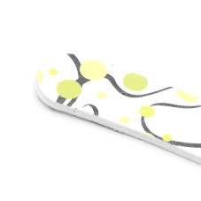 Pila pentru unghii Global Fashion, banana, granulatie 180/180